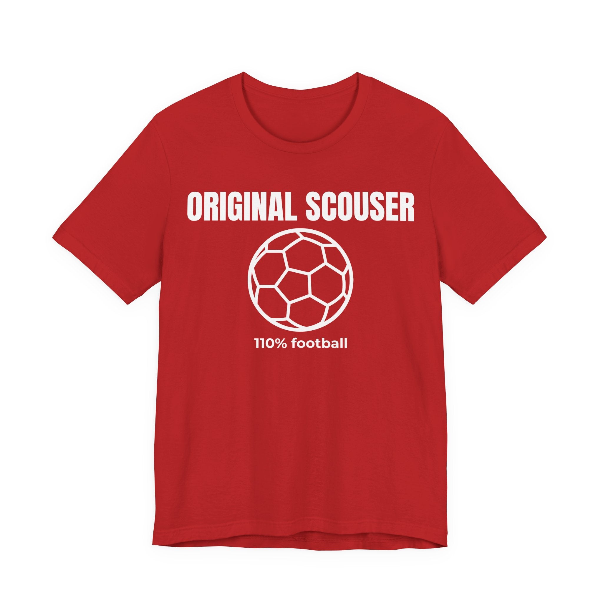 Original Scouser – 110% Football Tee