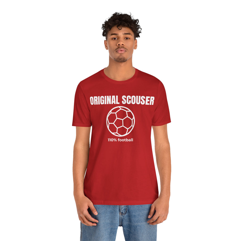 Original Scouser – 110% Football Tee