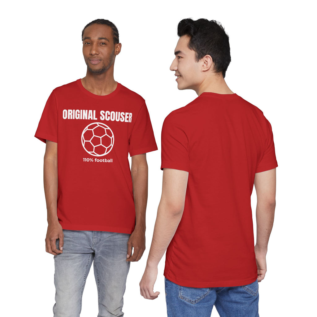 Original Scouser – 110% Football Tee