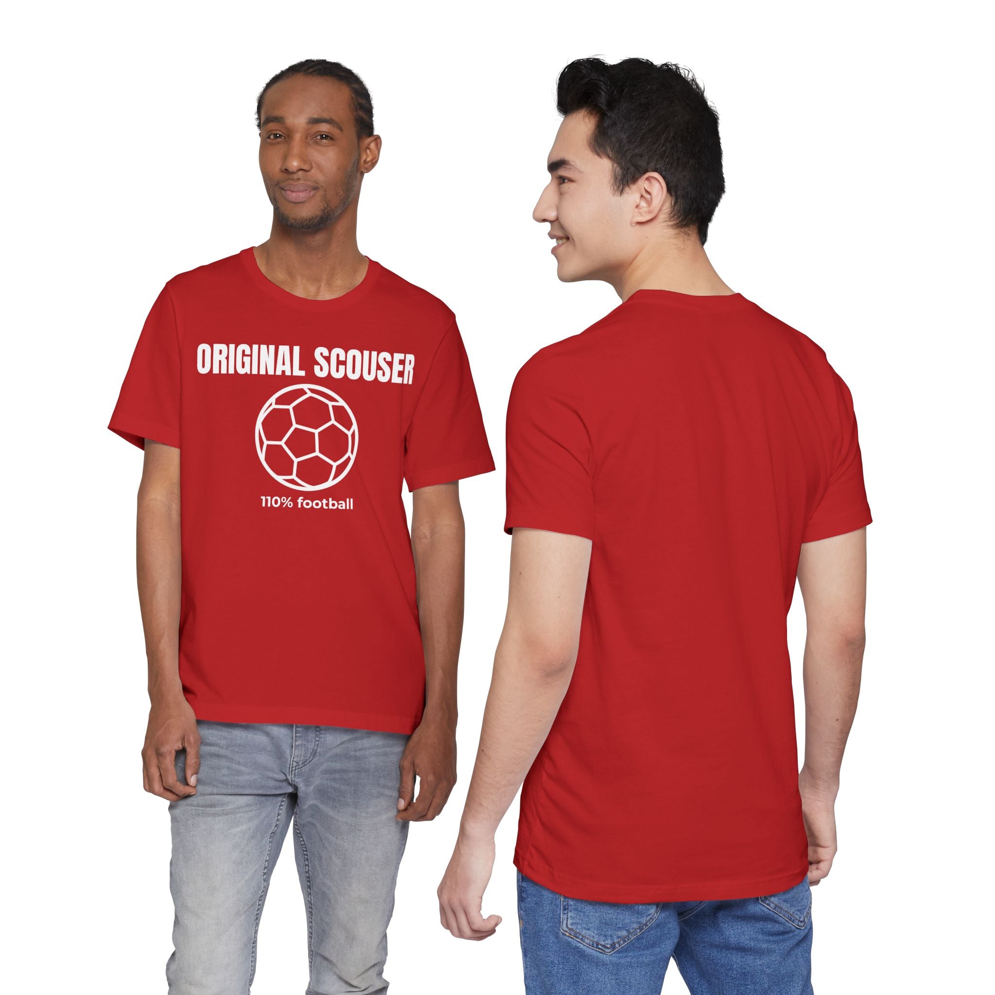 Original Scouser – 110% Football Tee